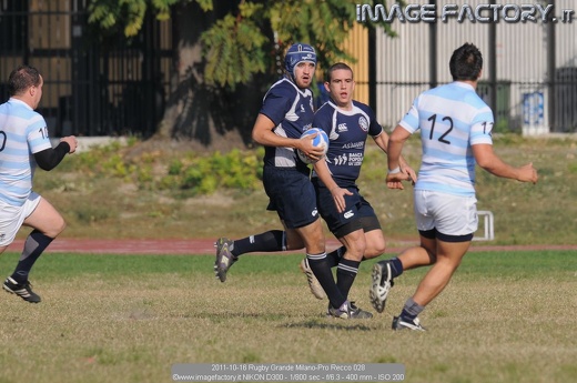 2011-10-16 Rugby Grande Milano-Pro Recco 028